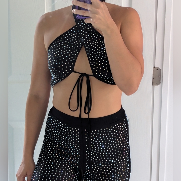 Dolls Kill Sequins Crystal Glam Set - Picture 3 of 4